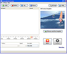 McFunSoft DVD Creator Screenshot
