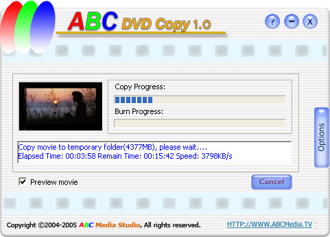ABC DVD Copy Screenshot
