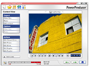 CyberLink PowerProducer Screenshot