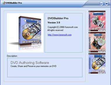 DVDBuilder Pro Screenshot