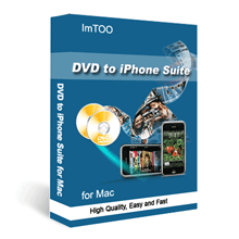 ImTOO DVD to iPhone Suite for Mac Screenshot