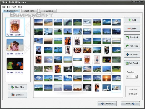 Photo DVD Slideshow Screenshot