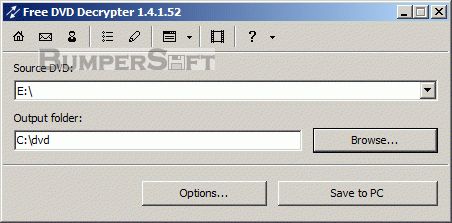 Free DVD Decrypter Screenshot