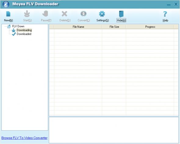 Moyea FLV Downloader Screenshot