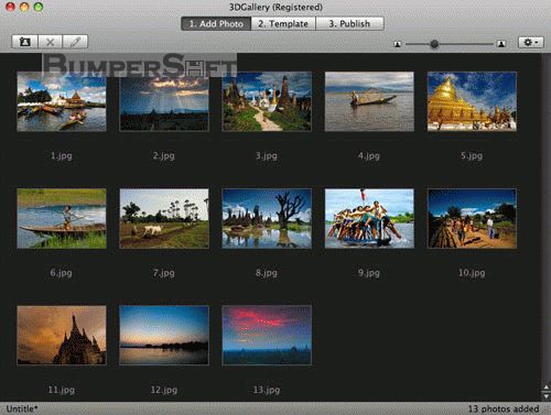 iFunia FlashGallery Suite for Mac Screenshot