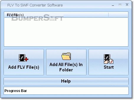 FLV To SWF Converter Software Screenshot