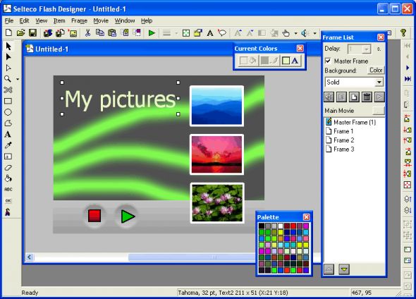 Selteco Flash Designer Screenshot