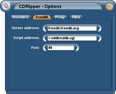 Alcyone CD Ripper Screenshot