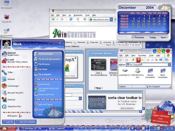 Holiday Desktop Screenshot
