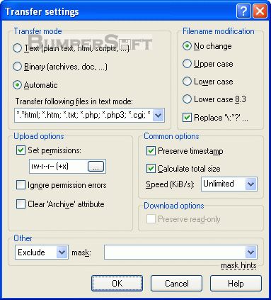 WinSCP Portable Screenshot