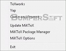 MiKTeX Portable Screenshot
