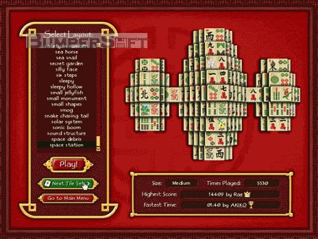 Mahjong World Game Screenshot