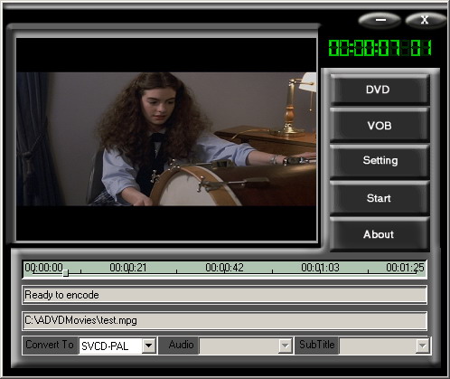 Advanced DVD Ripper Screenshot