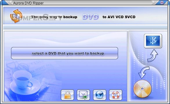 Aurora DVD Ripper Screenshot
