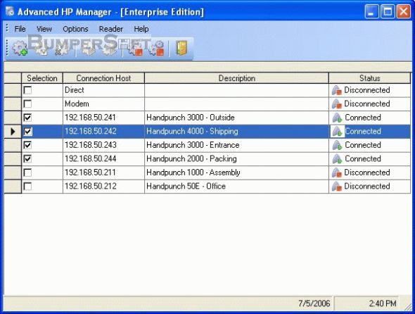 Advanced HP Manager Screenshot