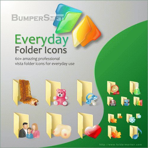 Everyday Folder Icons Screenshot