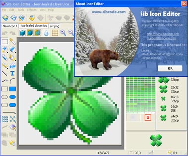 Sib Icon Editor Screenshot