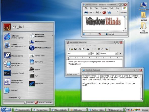 WindowBlinds Screenshot