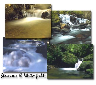 Streams and Waterfalls Screen Saver Screenshot