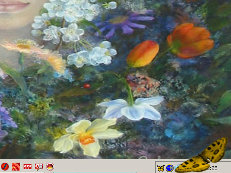 Elefun Screen-Mate: Elefunia-Butterfly Screenshot