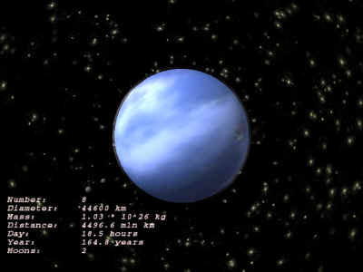 Neptune 3D ScreenSaver Screenshot