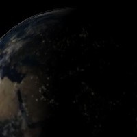 3D Earth Screensaver Screenshot