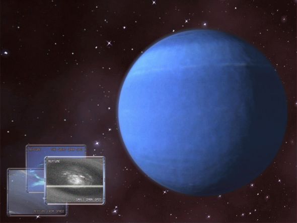 Neptune 3D Space Survey Screensaver Screenshot