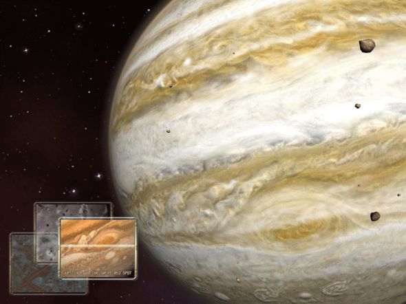 Jupiter 3D Space Survey Screensaver Screenshot