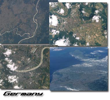 Earth from Space - Germany Screen Saver Screenshot