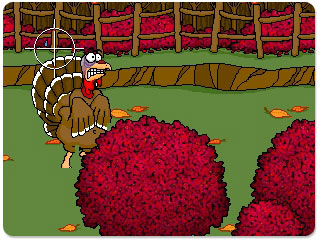 Turkey Shoot Thanksgiving Screensaver Screenshot