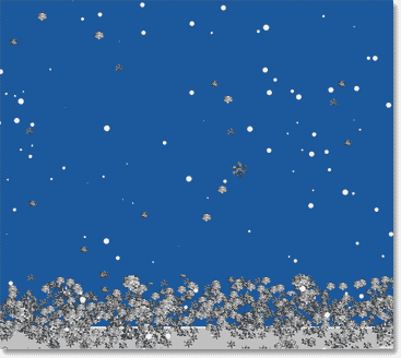 Snowy Desktop Screensaver Screenshot