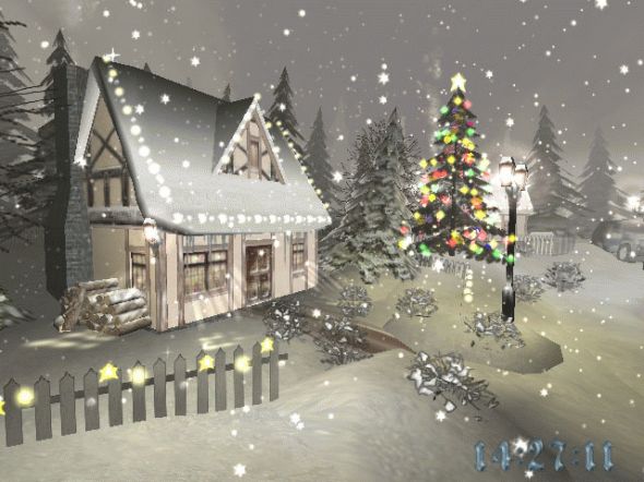 3D Christmas Time Screensaver Screenshot