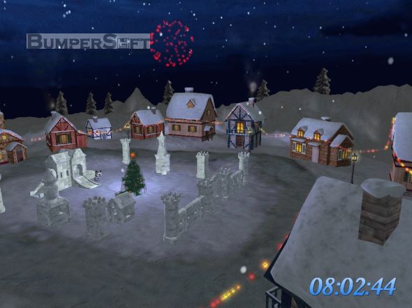 3D Christmas Land ScreenSaver Screenshot