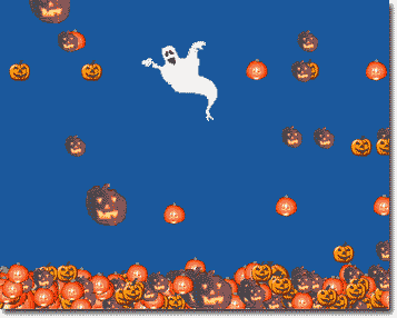 Spooky Pumpkins Screen Saver Screenshot