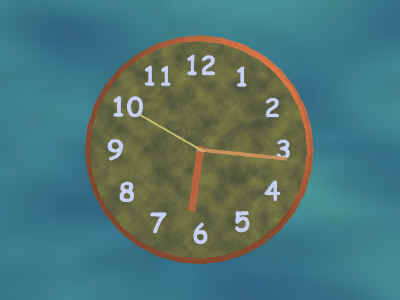 Active Clock ScreenSaver Screenshot