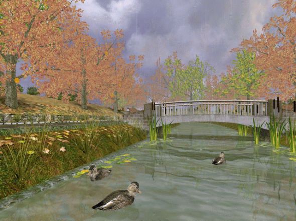 Autumn Time 3D Screensaver Screenshot