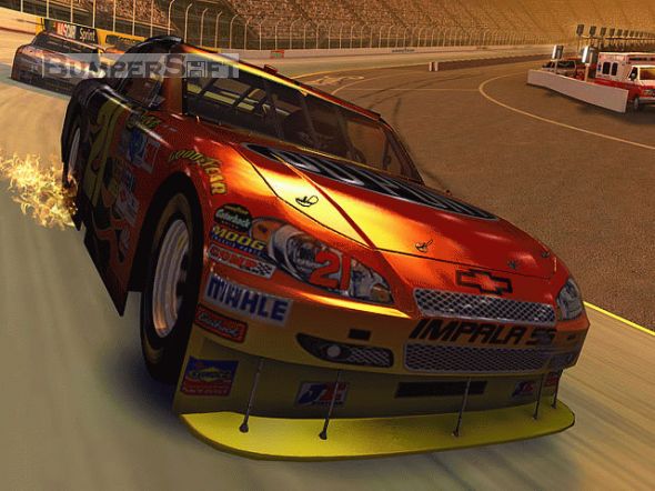 Stock Car Racing 3D Screensaver Screenshot