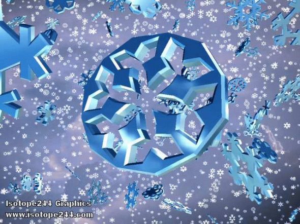 Snowflake 3D Screenshot