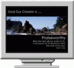 God Our Creator Screen Saver 3.0