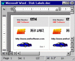 3.5 Inch Disk Label Creator for Word 3.2