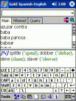 LingvoSoft Free Talking Dictionary English <-> Spanish for Pocket PC 2.5.97