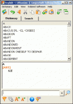 LingvoSoft Dictionary English <-> Albanian for Windows 1.8.33