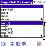 LingvoSoft Dictionary English <-> Portuguese for Palm OS 3.2.90