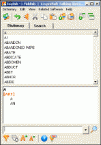 LingvoSoft Dictionary English <-> Yiddish for Windows 1.8.33