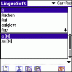 LingvoSoft Dictionary German <-> Russian for Palm OS 3.2.94