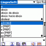 LingvoSoft Dictionary Spanish <-> Russian for Palm OS 3.2.94