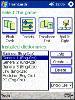 LingvoSoft FlashCards English <-> Czech for Pocket PC 1.3.14