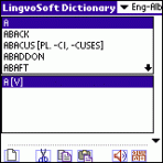 LingvoSoft Talking Dictionary English <-> Albanian for Palm OS 3.2.85