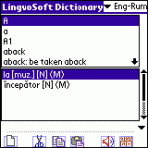 LingvoSoft Talking Dictionary English <-> Romanian for Palm OS 3.2.92