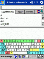 LingvoSoft Talking Dictionary German <-> Russian for Pocket PC 2.7.09